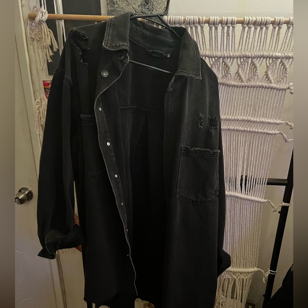 The Shawn Denim Shacket - Girrlscout